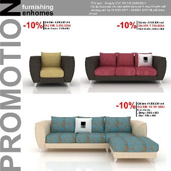 Big sale – Sofa giảm giá lên tới 10%